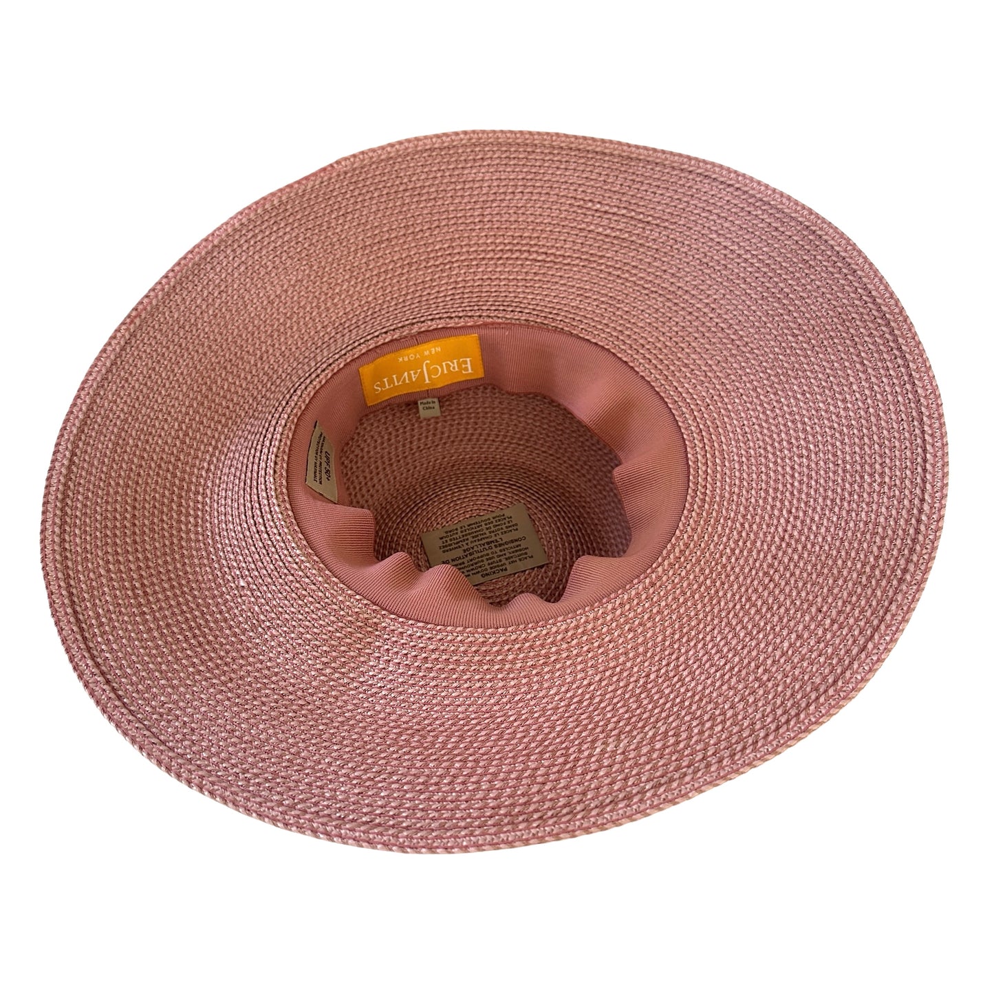 Pink Straw Hat