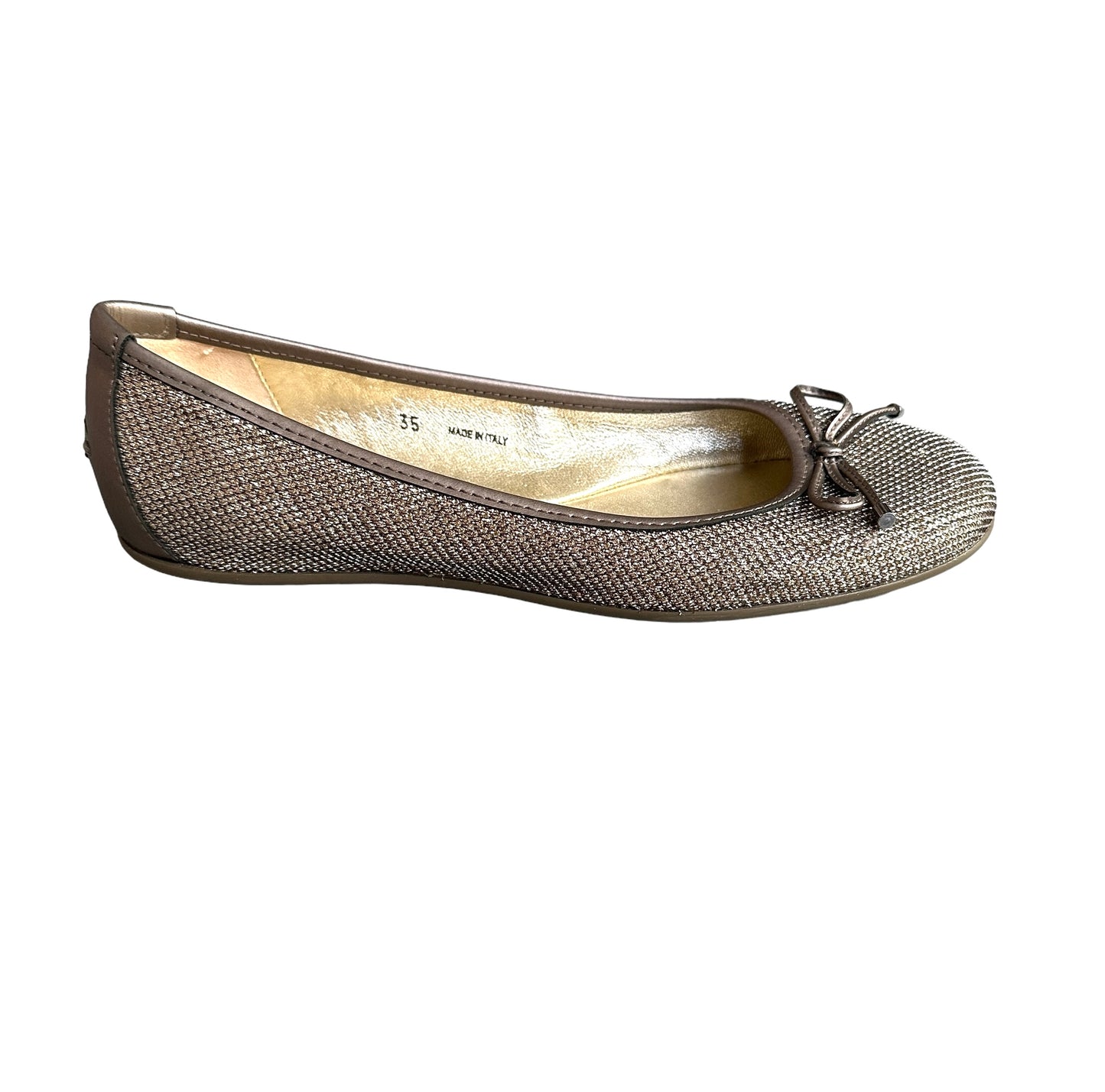 Metallic Ballerina Flats - 5