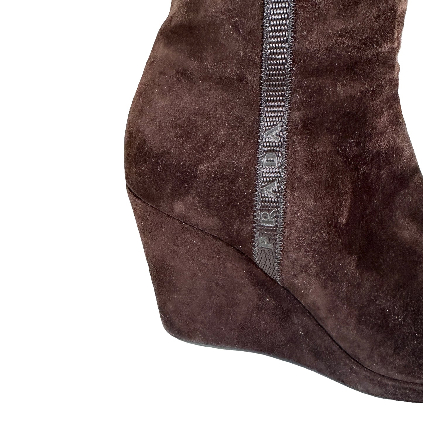 Brown Suede Boots - 7.5