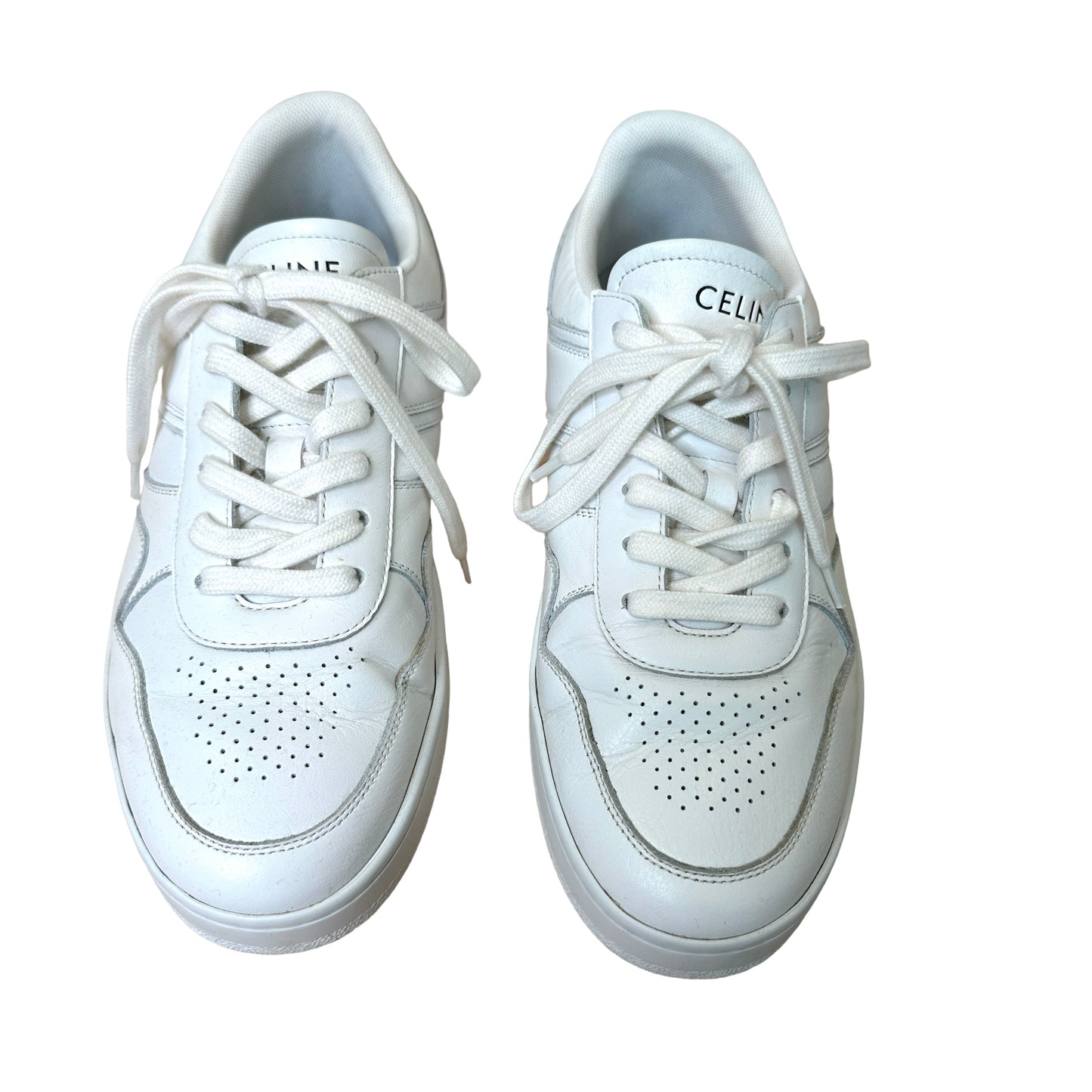 White Low Sneakers - 9