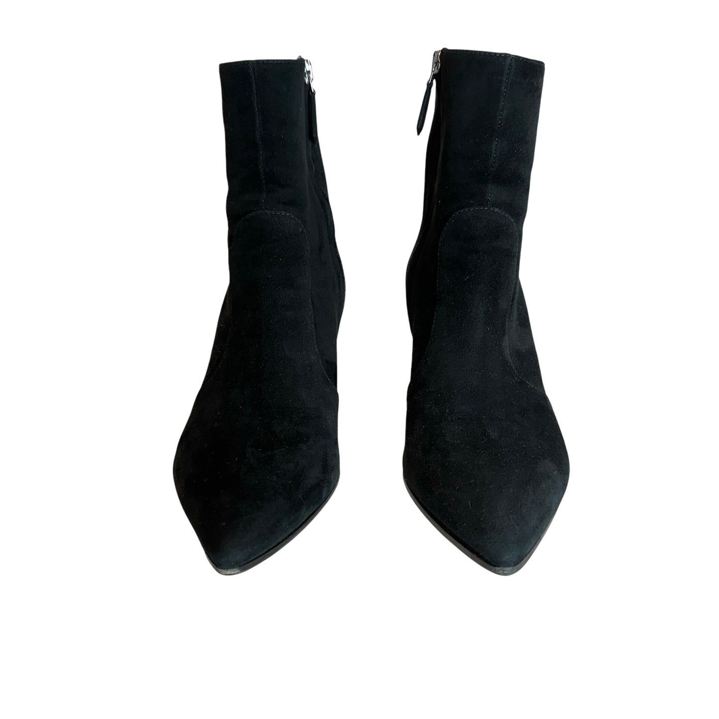 Black Suede Boots - 7
