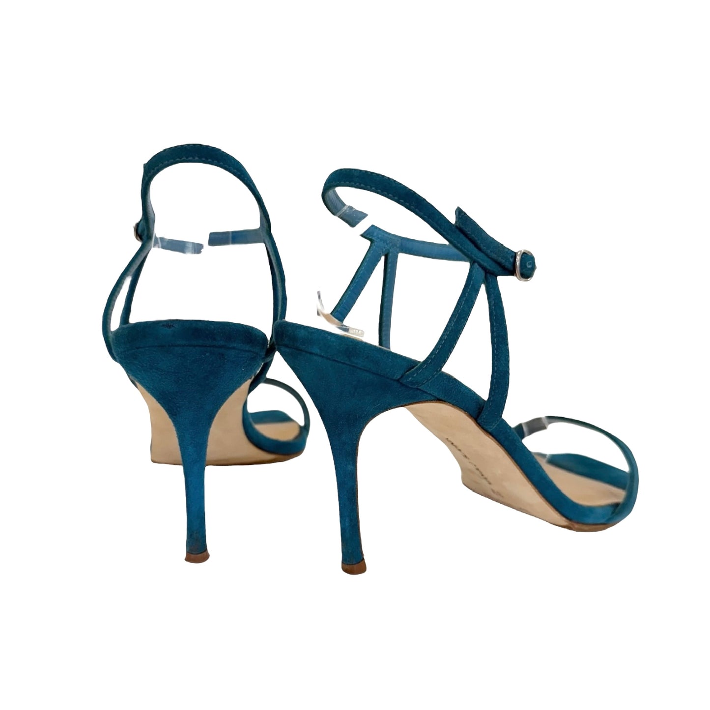 Blue Suede Heels - 9