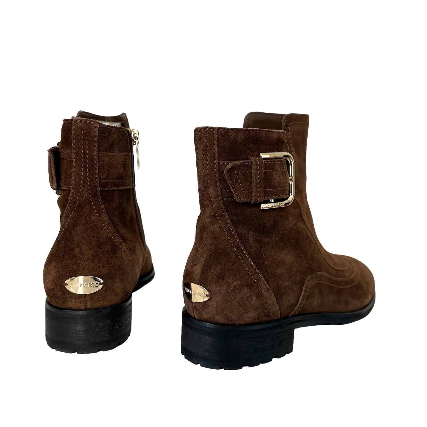 Brown Suede Boots - 9