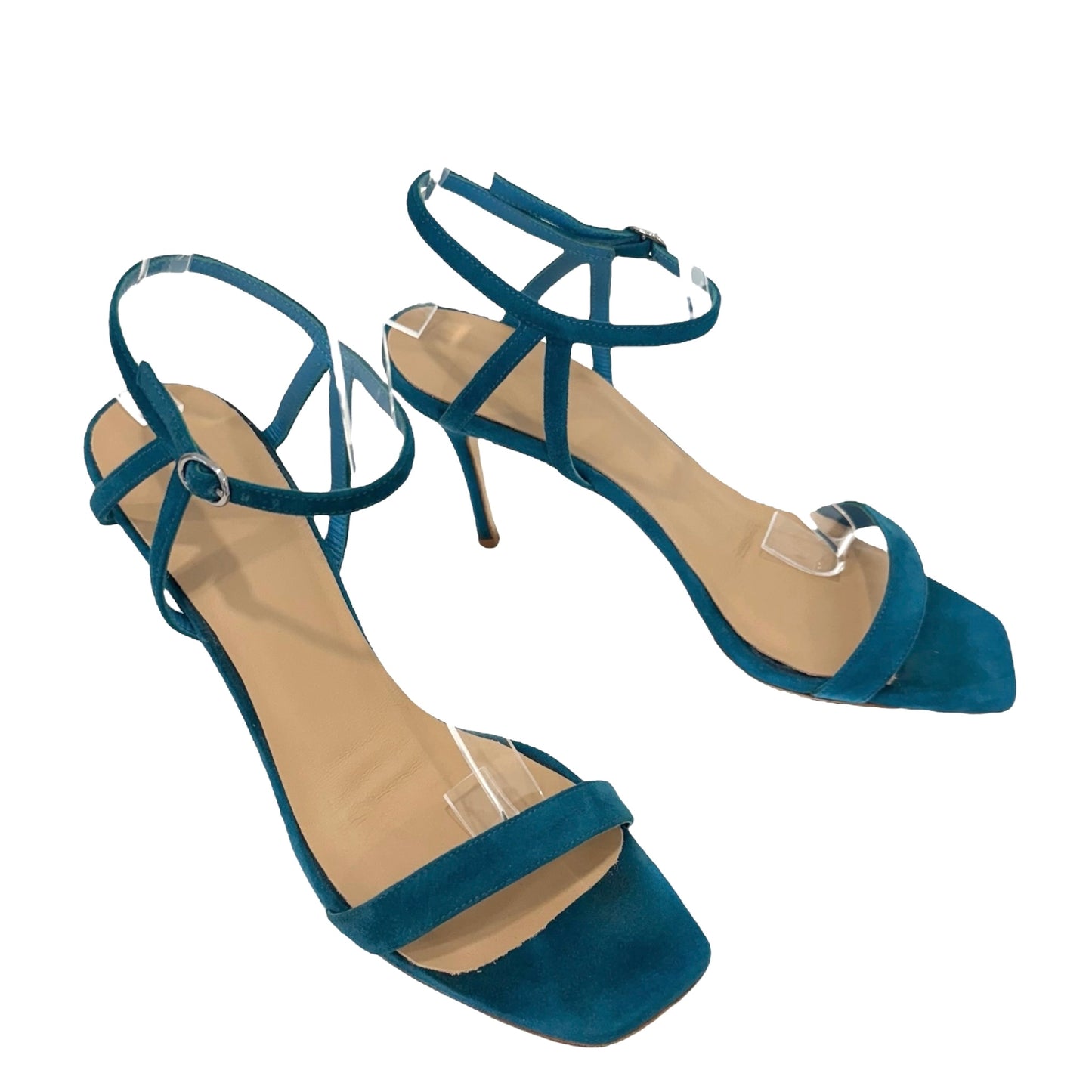 Blue Suede Heels - 9