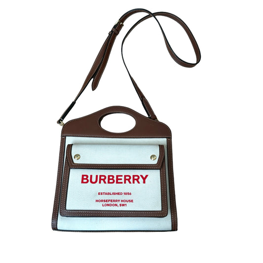 Logo Brown & Beige Bag