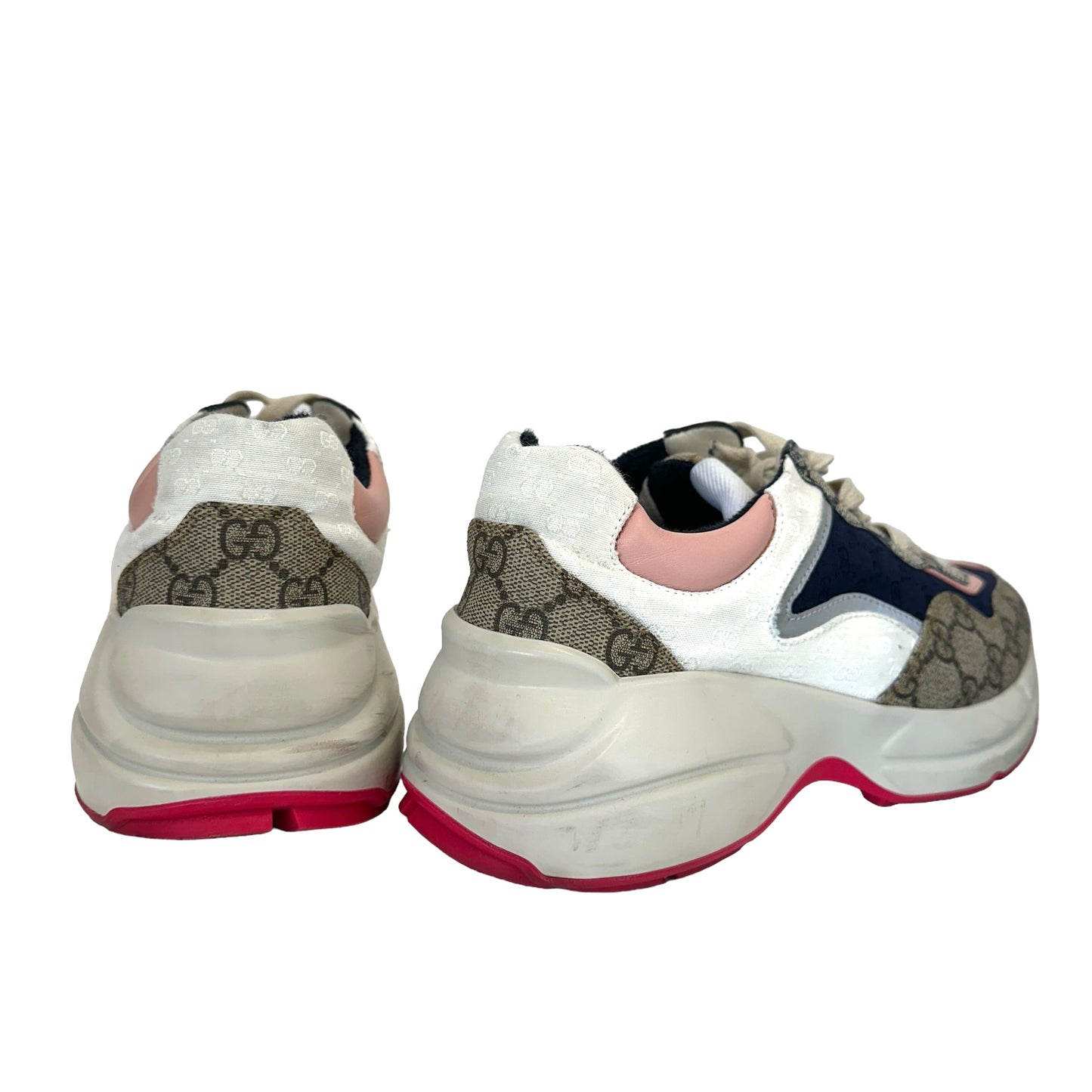Chunky Monogram Sneakers - 7.5