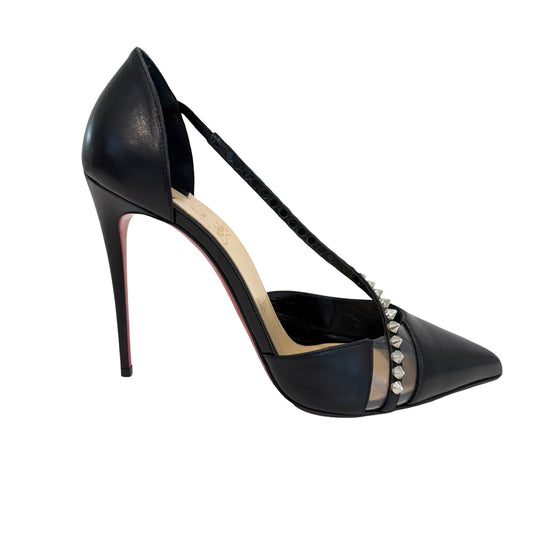 Black Spike Heels -9.5
