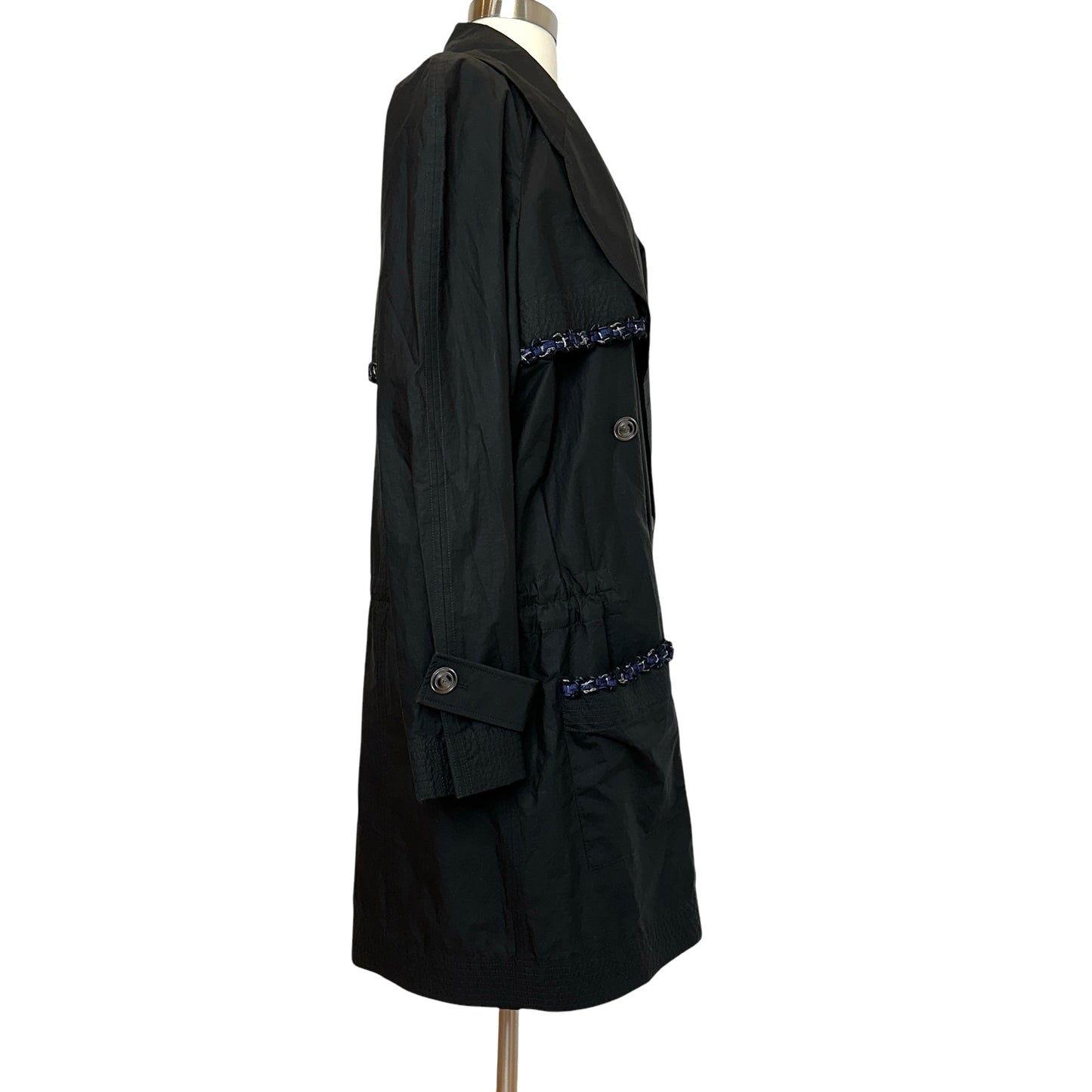 Black Rain Trench Coat - XL