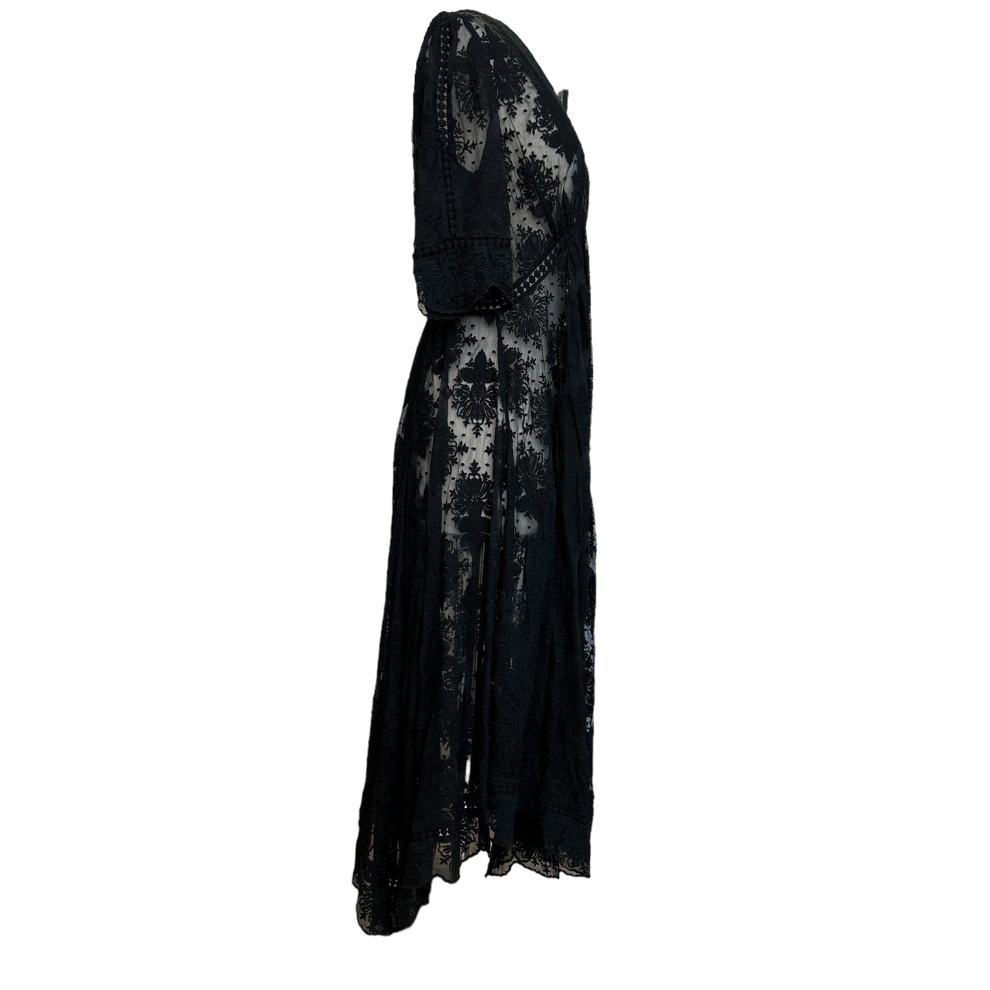 Black Lace Dress - S/M
