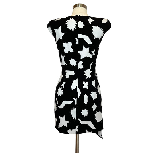 Black & White Mini Dress - XS