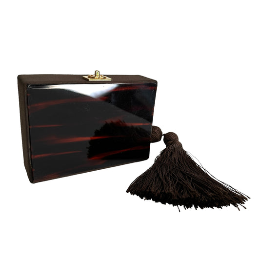 Vintage Mirror Box Clutch