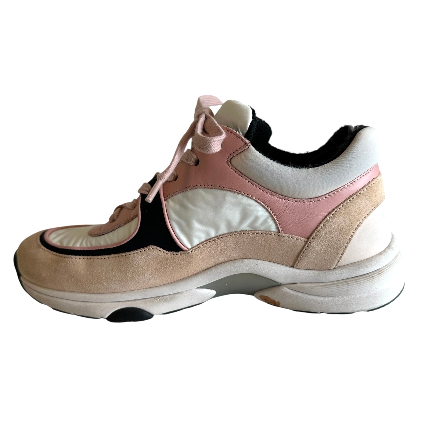 Pink Logo Sneakers - 8