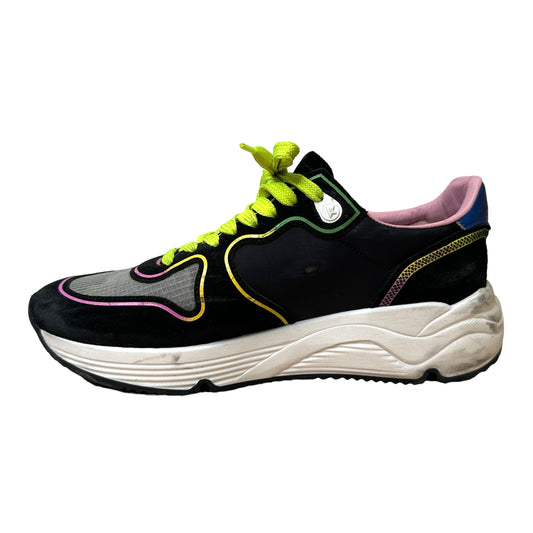 Black and Multicolor Sneakers - 9