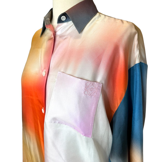 Oversized Silk Shirt - S-L