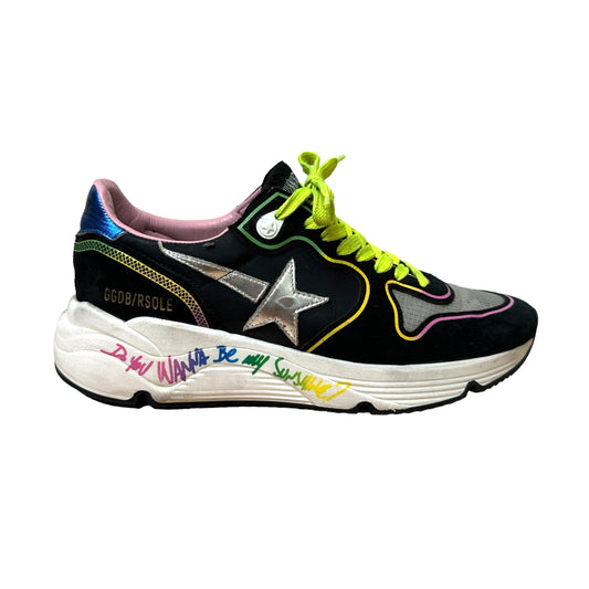 Black and Multicolor Sneakers - 9