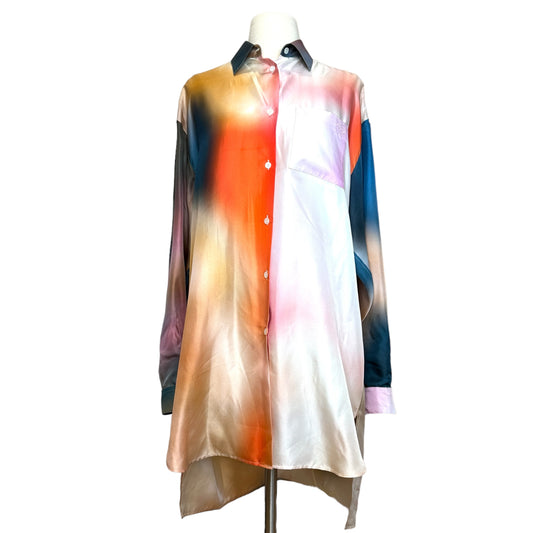 Oversized Silk Shirt - S-L