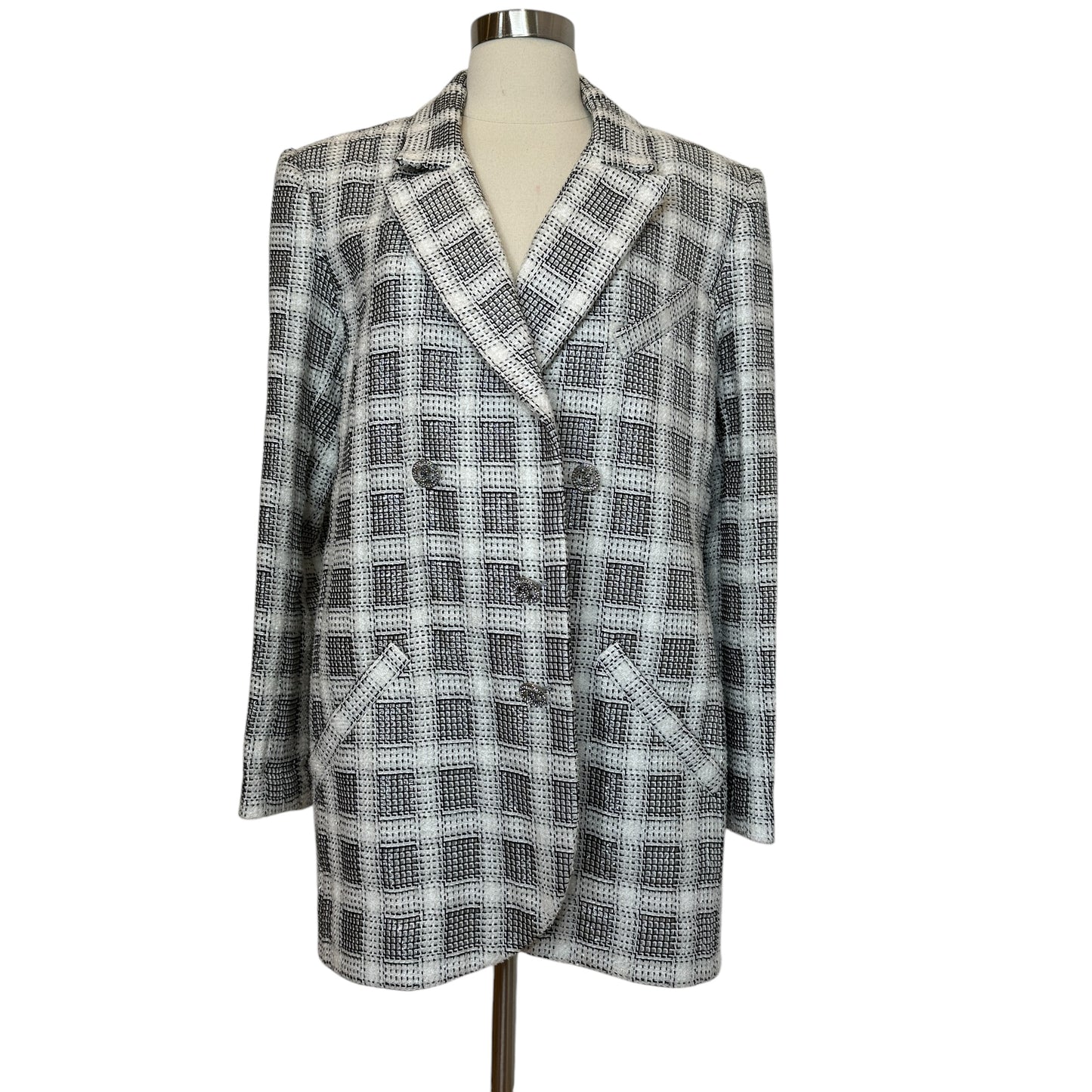 Tweed & Crystal Blazer - L/XL