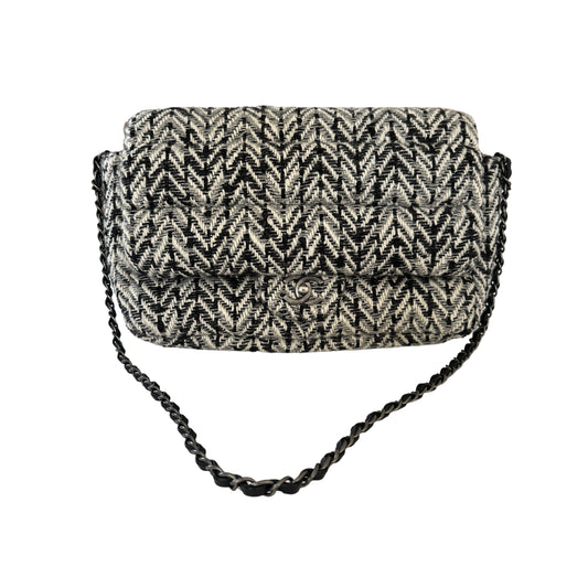 Large Tweed Single Bag