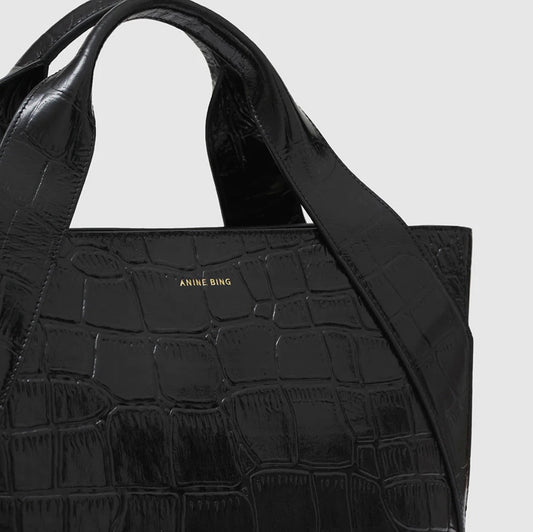 Croc Embossed Tote