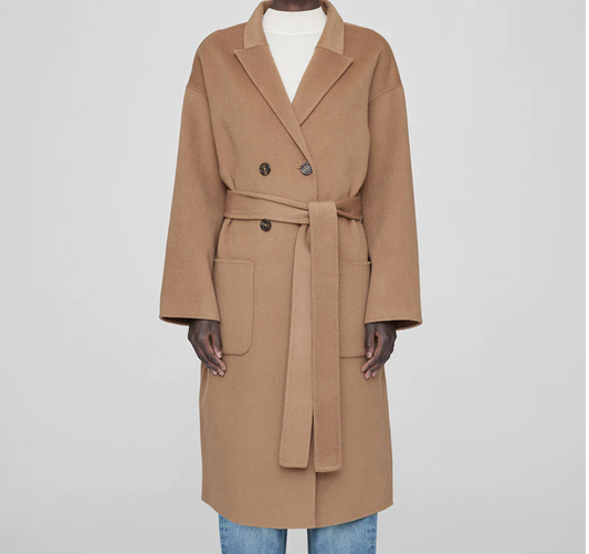 Oversized Cashmere Blend Coat - XS