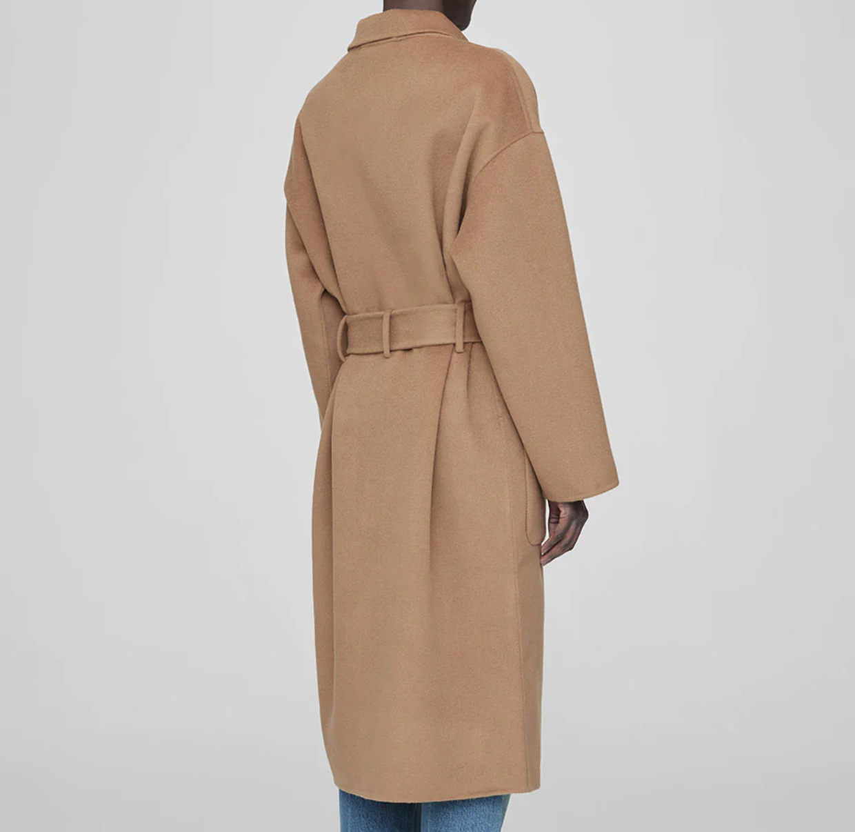 Oversized Cashmere Blend Coat - XS