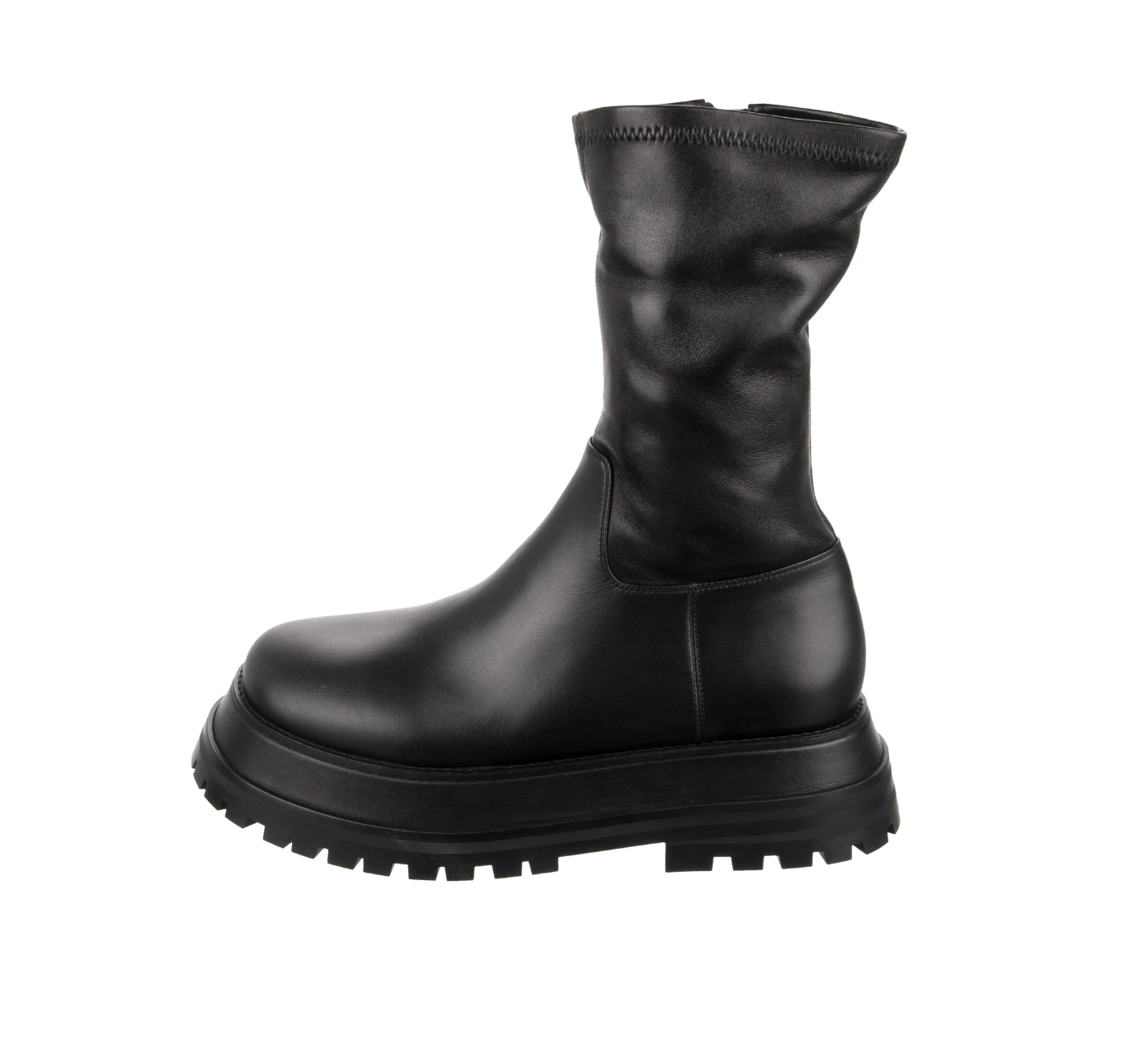 Black Combat Boots - 8.5