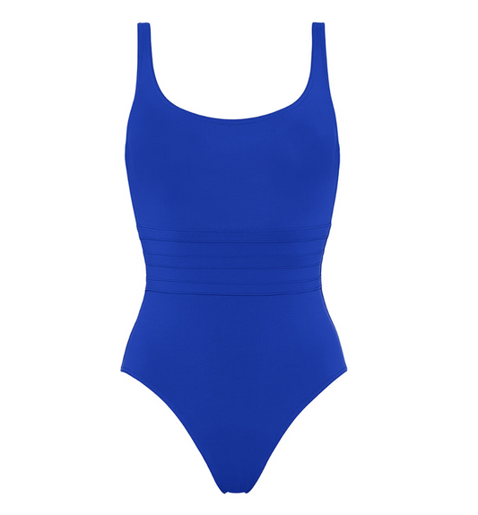 Navy One Piece Swimsuit - M