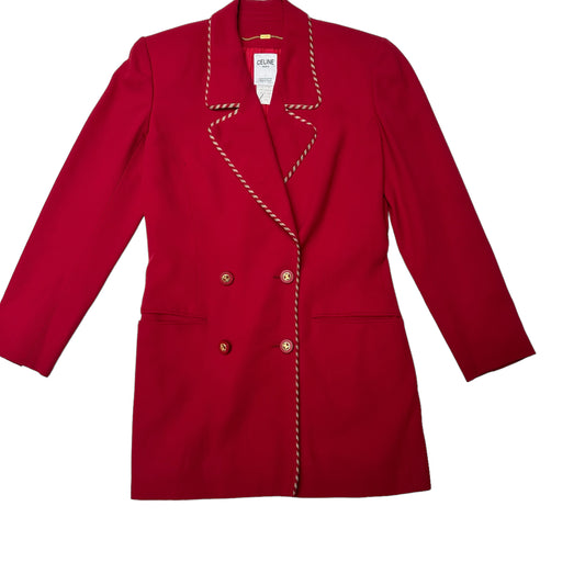 Red Vintage Blazer - S