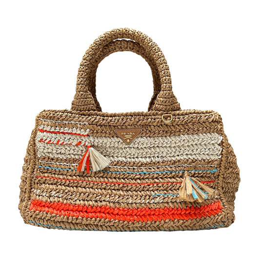 Raffia Tote w/Strap