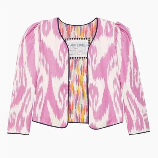 Pink & Cream Jacket - S