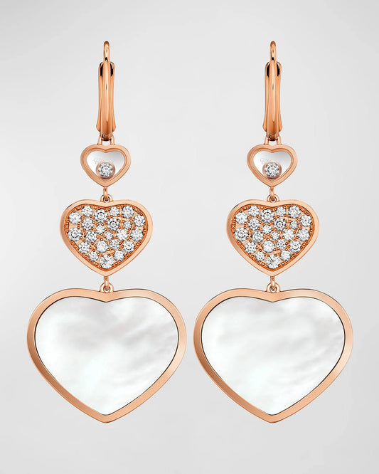 Happy Heart Drop Earrings