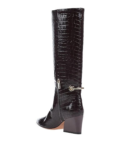 Leather Knee Boots - 8.5