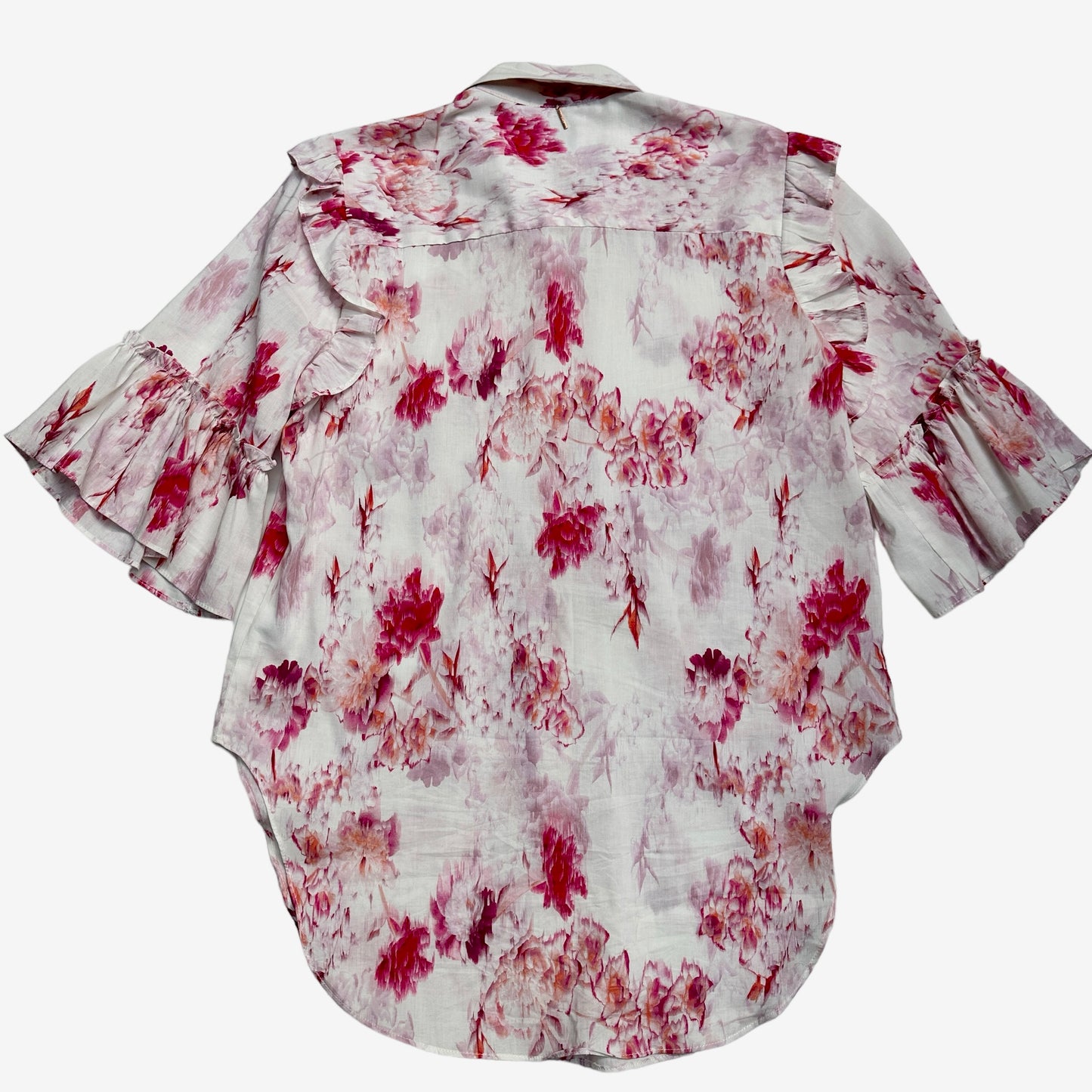 Flower Print Shirt - S