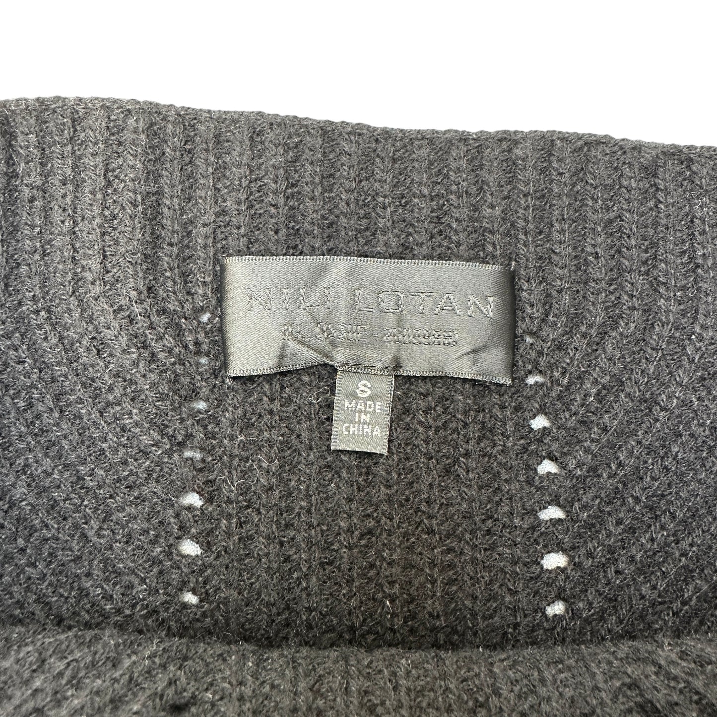 Black Cashmere Sweater - S