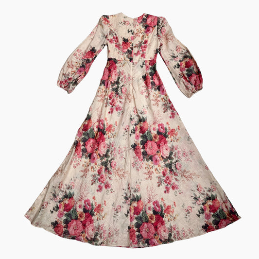 Long Floral Dress - 0