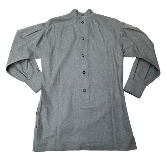 Grey Wool Vintage Tunique