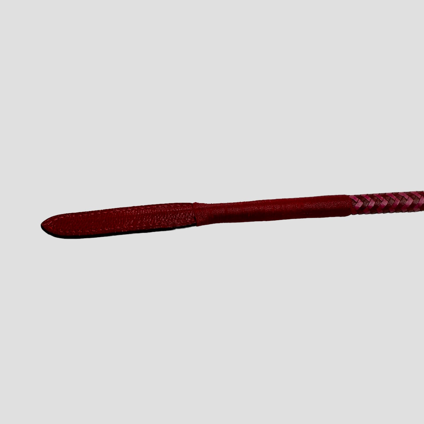 Red Leather Riding Crop