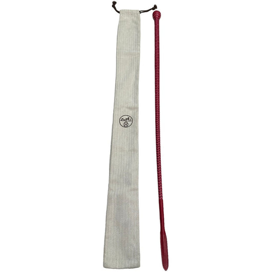 Red Leather Riding Crop