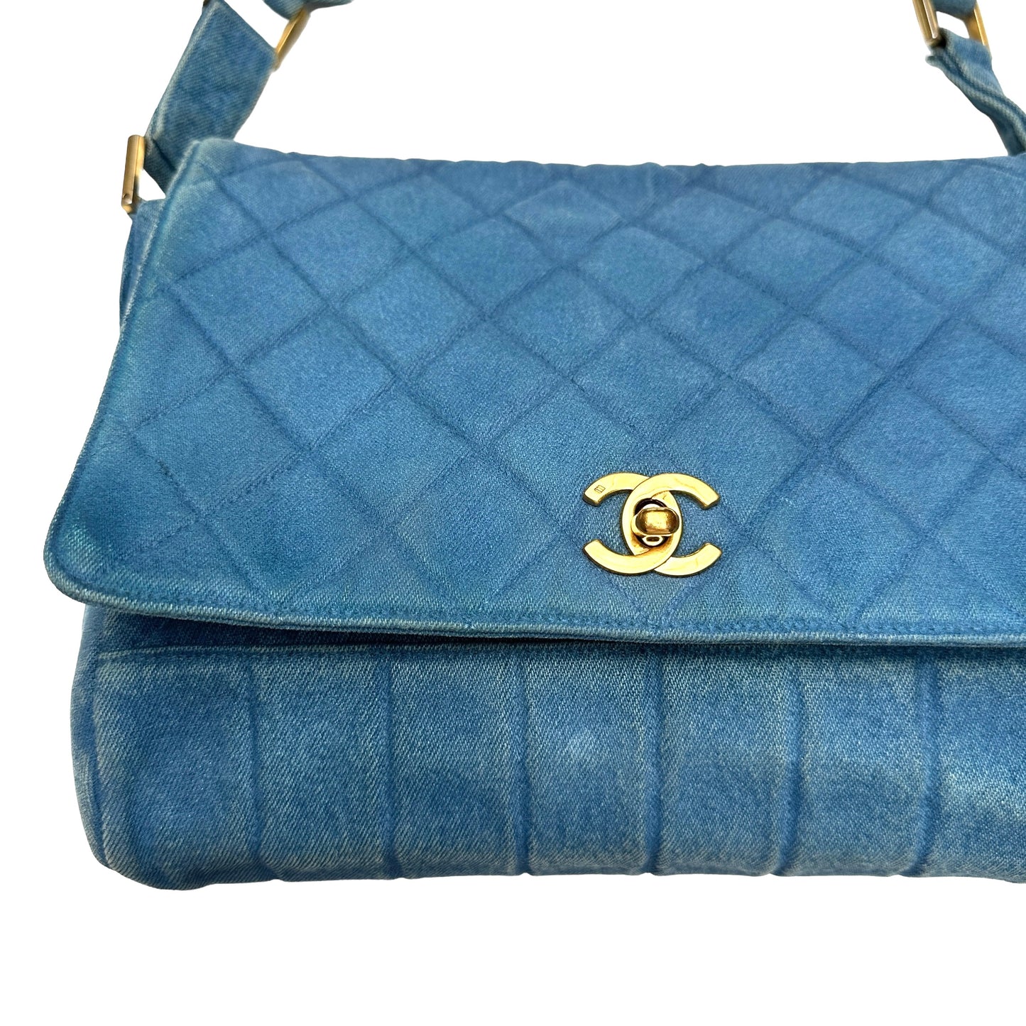 Denim Blue Vintage Bag