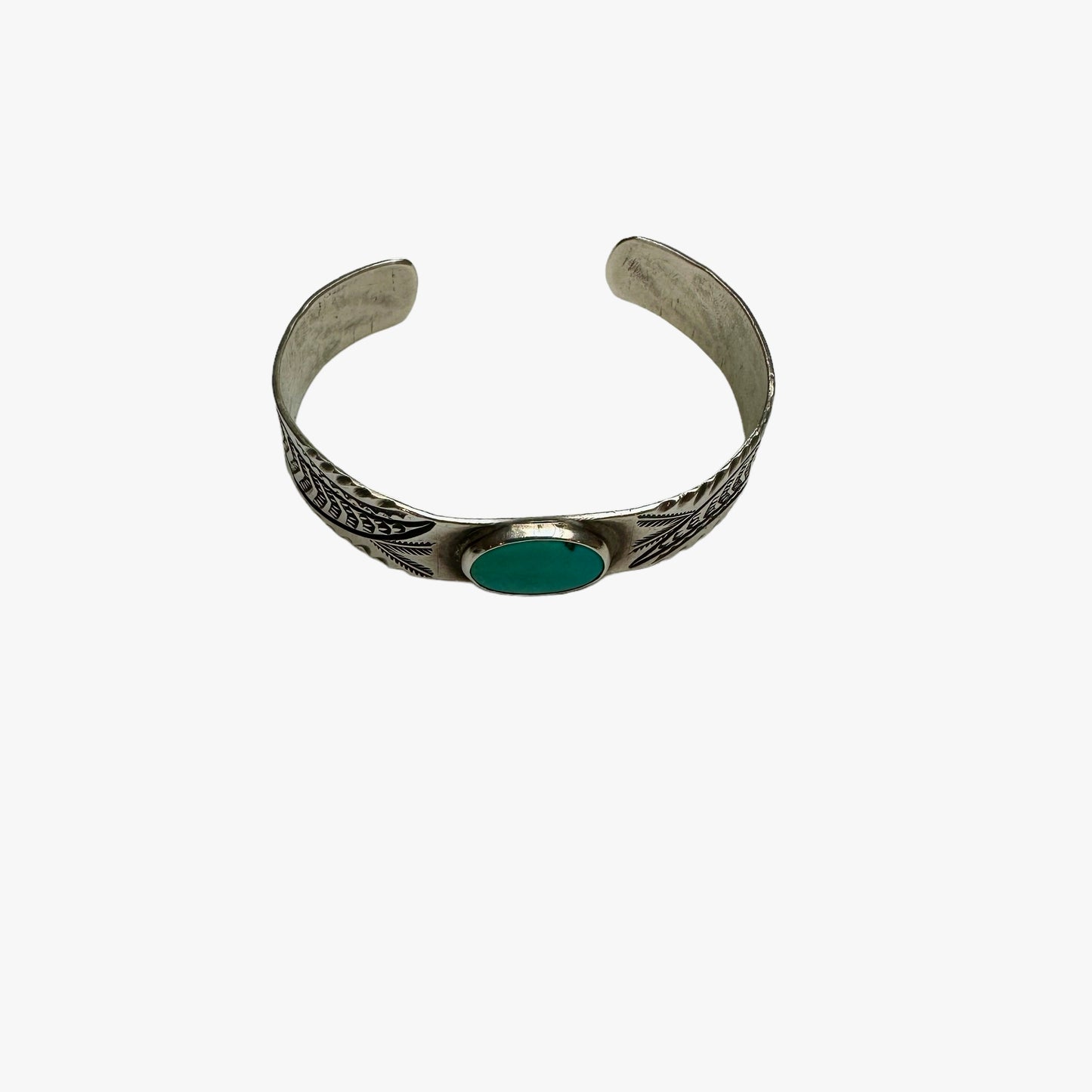 RRL Turquoise Silver Cuff