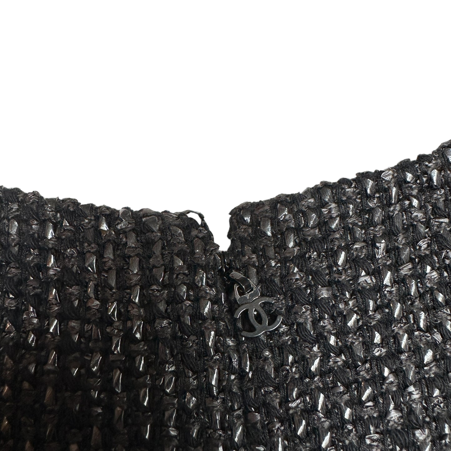 Black Tweed Dress - L