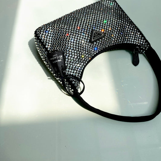 2022 Black Crystal Reedition Bag