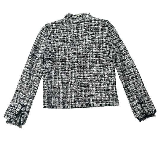 Black & White Tweed Blazer - M