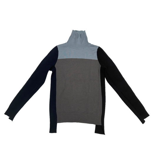 Colorblock Turtleneck Sweater - XS