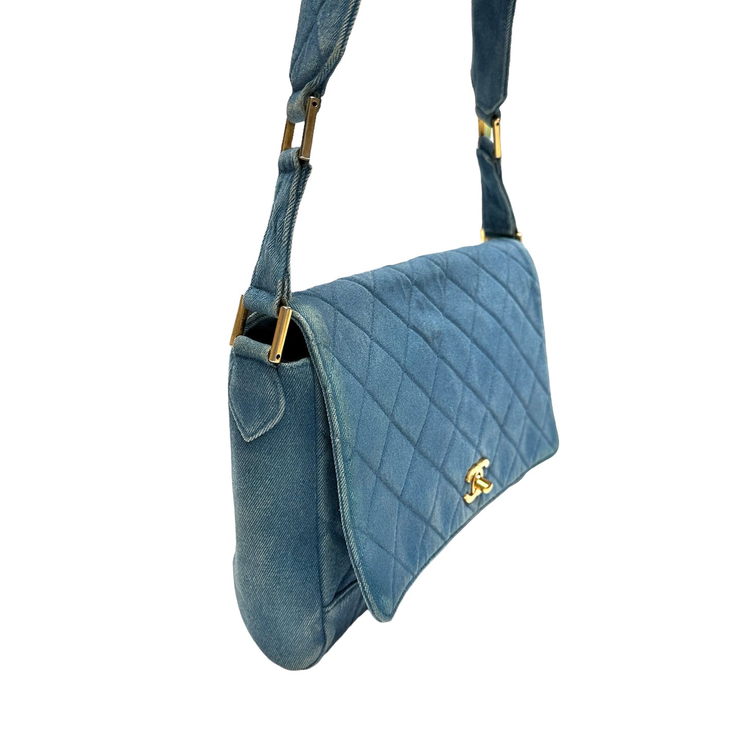 Denim Blue Vintage Bag