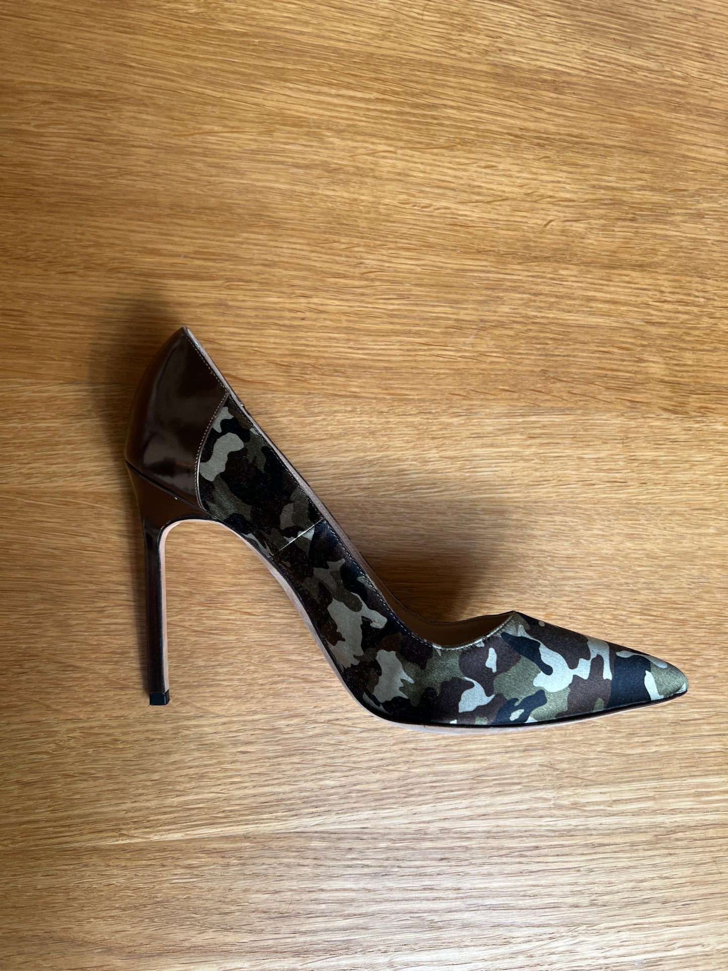 Camouflage Print Heels - 8