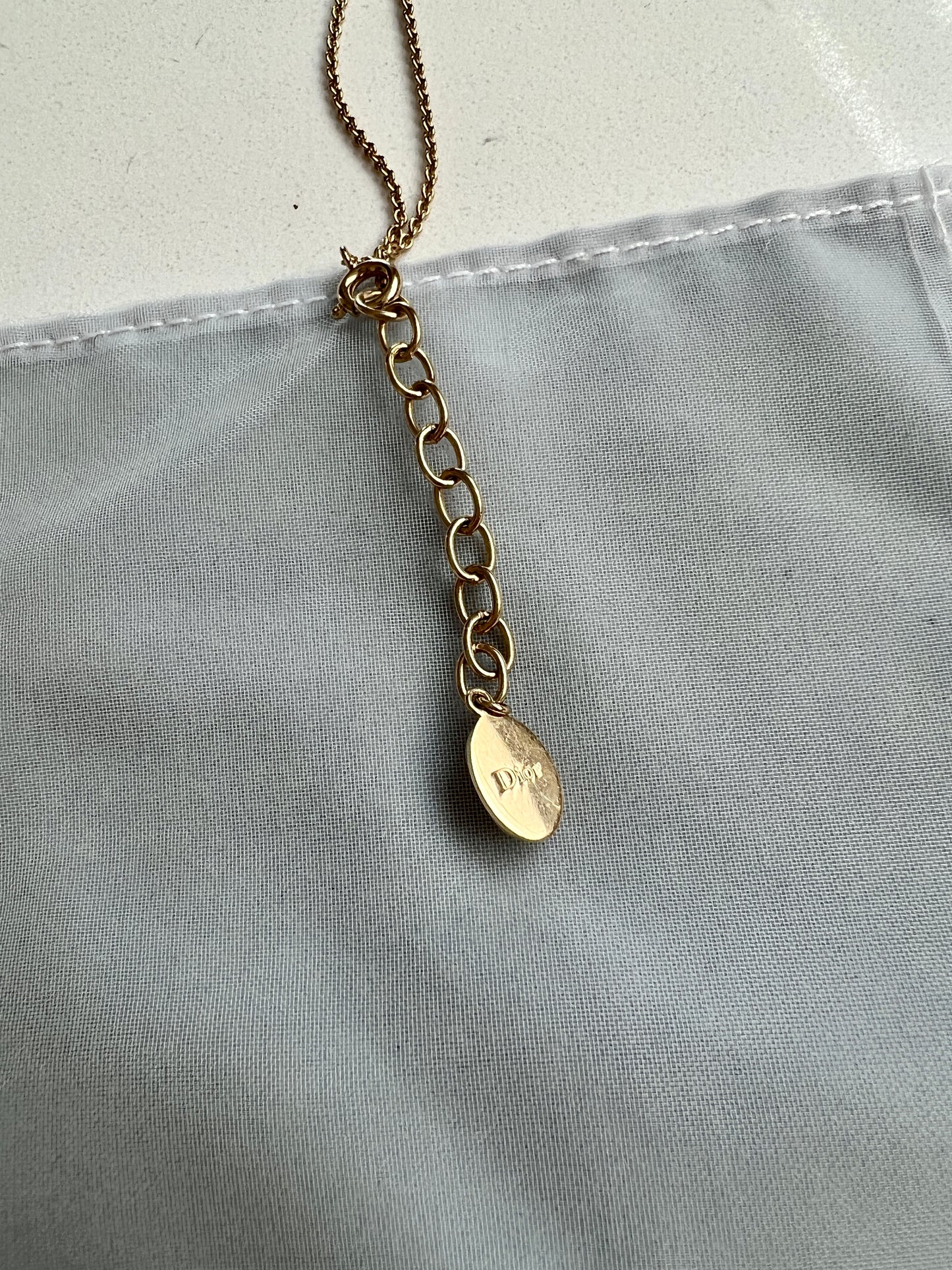 Long "Secret Cannage" Necklace