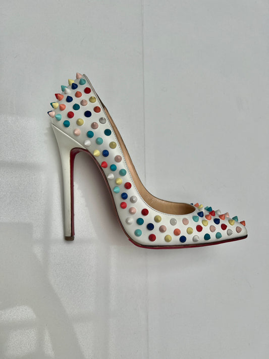 Pigalle Multicolor Spikes Heels -39