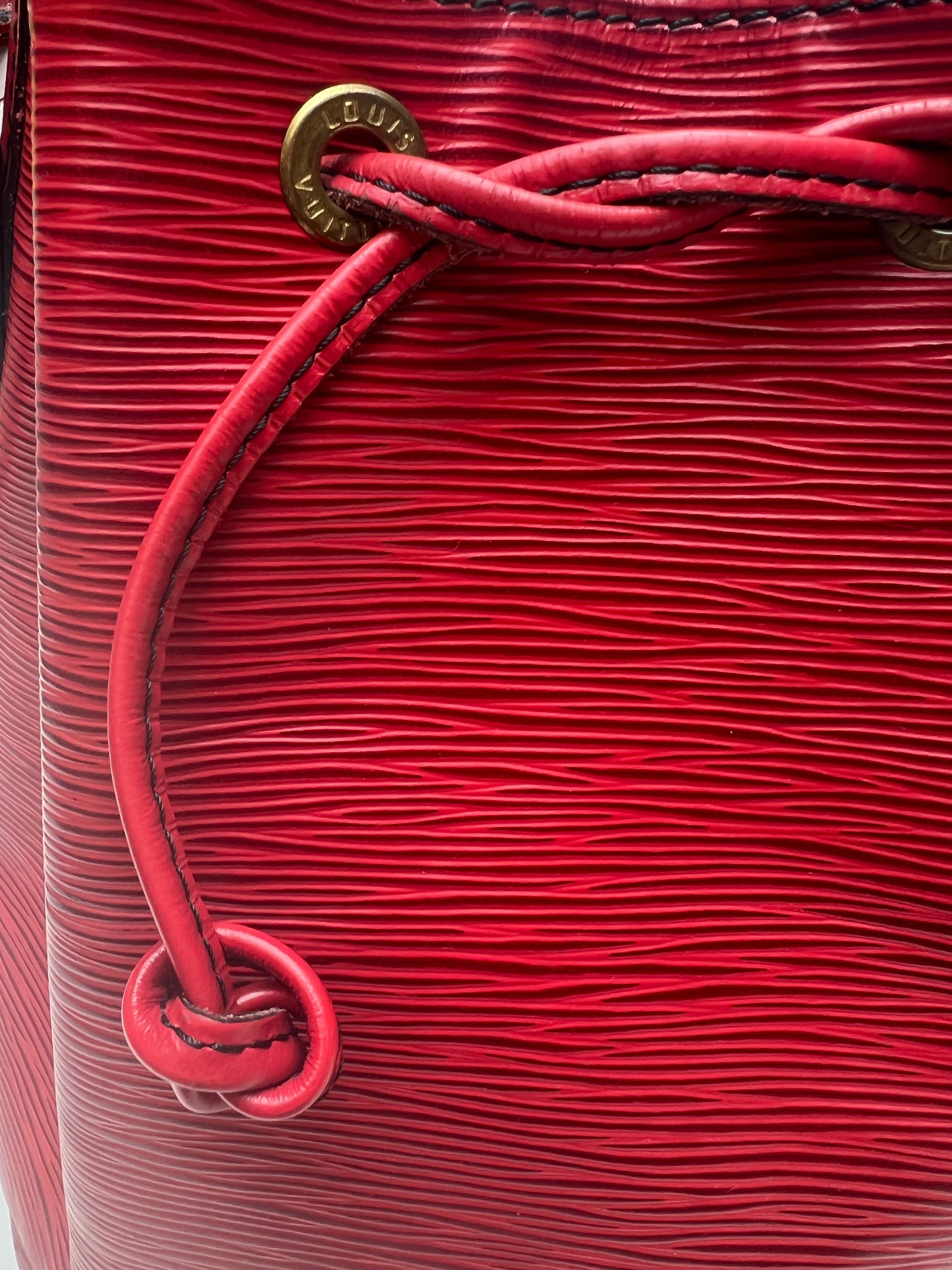 Vintage Noe Red Epi Bag