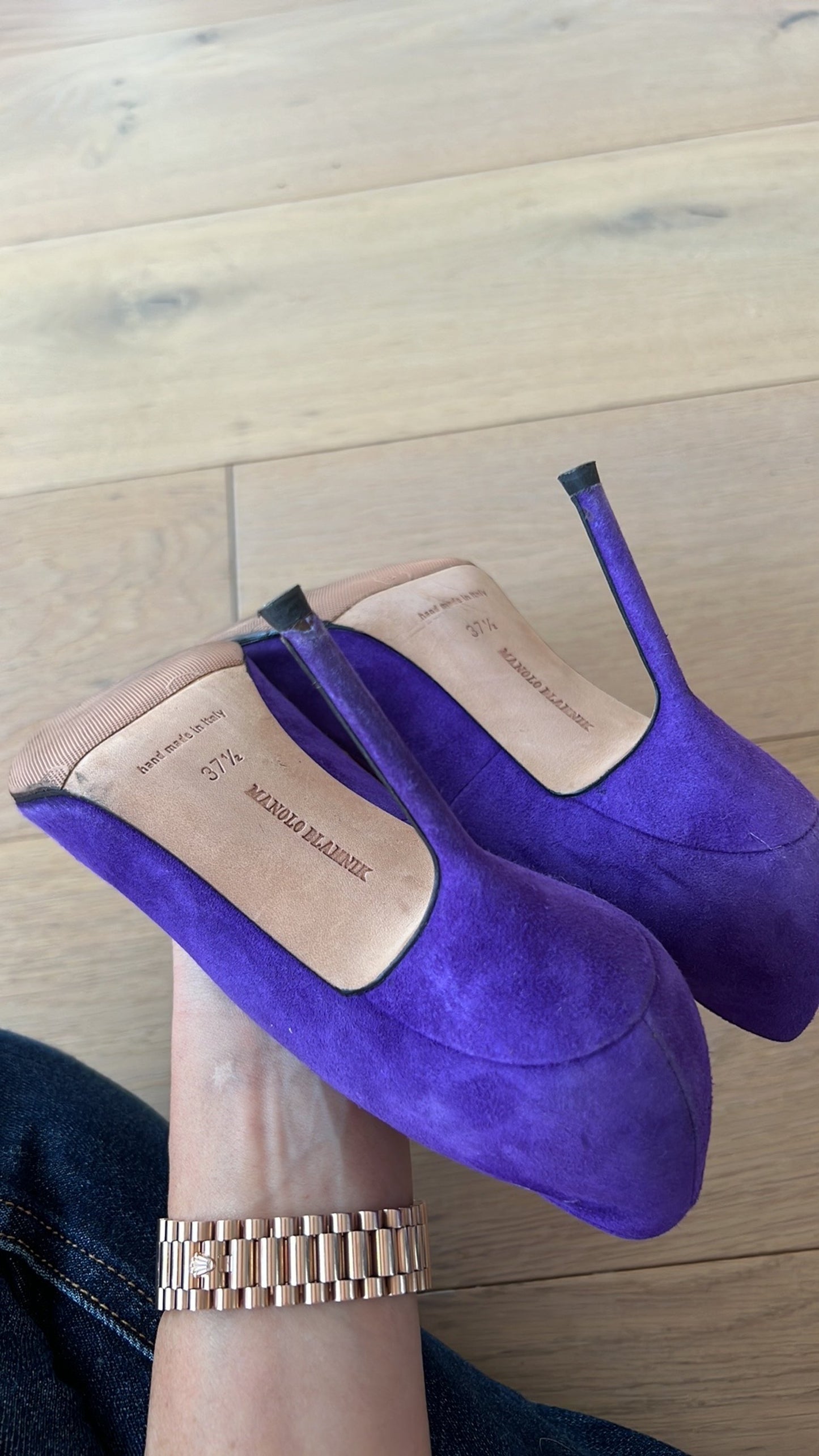 Purple High Heels - 7